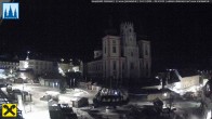 Archiv Foto Webcam Mariazell: Hauptplatz und Basilika 03:00