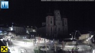 Archiv Foto Webcam Mariazell: Hauptplatz und Basilika 23:00