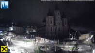 Archiv Foto Webcam Mariazell: Hauptplatz und Basilika 01:00
