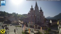 Archiv Foto Webcam Mariazell: Hauptplatz und Basilika 07:00