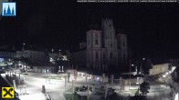 Archiv Foto Webcam Mariazell: Hauptplatz und Basilika 23:00