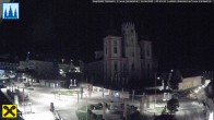 Archiv Foto Webcam Mariazell: Hauptplatz und Basilika 01:00