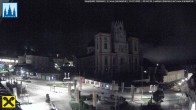 Archiv Foto Webcam Mariazell: Hauptplatz und Basilika 01:00