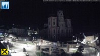 Archiv Foto Webcam Mariazell: Hauptplatz und Basilika 23:00