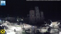 Archiv Foto Webcam Mariazell: Hauptplatz und Basilika 01:00