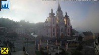 Archiv Foto Webcam Mariazell: Hauptplatz und Basilika 05:00