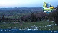 Archiv Foto Webcam Wasserkuppe: Panorama Skigebiet 04:00