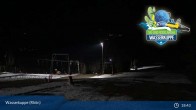 Archiv Foto Webcam Wasserkuppe: Panorama Skigebiet 18:00