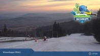 Archiv Foto Webcam Wasserkuppe: Panorama Skigebiet 06:00