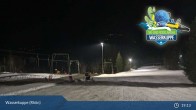 Archiv Foto Webcam Wasserkuppe: Panorama Skigebiet 18:00