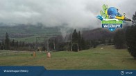 Archiv Foto Webcam Wasserkuppe: Panorama Skigebiet 08:00