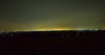 Archived image Webcam Herchenhainer Höhe - Panorama 23:00