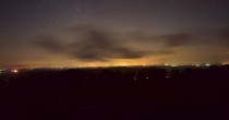 Archived image Webcam Herchenhainer Höhe - Panorama 20:00