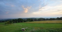 Archived image Webcam Herchenhainer Höhe - Panorama 19:00