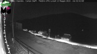 Archiv Foto Webcam Campo Staffi - Blick vom Rifugio Viperella auf das Skigebiet 01:00