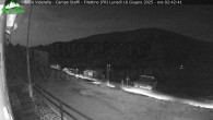 Archiv Foto Webcam Campo Staffi - Blick vom Rifugio Viperella auf das Skigebiet 01:00
