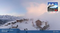 Archiv Foto Webcam Aletsch Arena: Fiescheralp Dorf 07:00