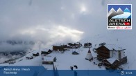 Archiv Foto Webcam Aletsch Arena: Fiescheralp Dorf 14:00