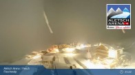 Archiv Foto Webcam Aletsch Arena: Fiescheralp Dorf 20:00