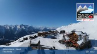 Archiv Foto Webcam Aletsch Arena: Fiescheralp Dorf 10:00