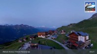 Archiv Foto Webcam Aletsch Arena: Fiescheralp Dorf 04:00