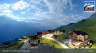 Archiv Foto Webcam Aletsch Arena: Fiescheralp Dorf 02:00