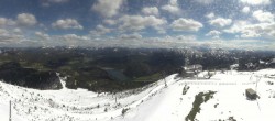 Archived image Webcam Gemeindealpe Mitterbach - View from the summit 13:00