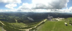 Archiv Foto Webcam Gemeindealpe Mitterbach - Blick vom Gipfel 11:00