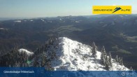 Archived image Webcam Gemeindealpe Mitterbach - Top station Gipfelbahn 07:00