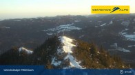 Archived image Webcam Gemeindealpe Mitterbach - Top station Gipfelbahn 07:00