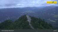 Archived image Webcam Gemeindealpe Mitterbach - Top station Gipfelbahn 04:00