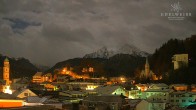 Archiv Foto Webcam Berchtesgaden: Zentrum und Hotel Edelweiss 03:00