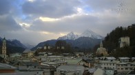 Archiv Foto Webcam Berchtesgaden: Zentrum und Hotel Edelweiss 07:00