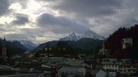 Archiv Foto Webcam Berchtesgaden: Zentrum und Hotel Edelweiss 09:00