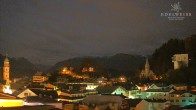 Archiv Foto Webcam Berchtesgaden: Zentrum und Hotel Edelweiss 01:00