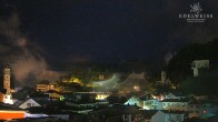 Archiv Foto Webcam Berchtesgaden: Zentrum und Hotel Edelweiss 22:00