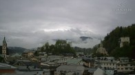 Archiv Foto Webcam Berchtesgaden: Zentrum und Hotel Edelweiss 02:00