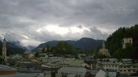 Archiv Foto Webcam Berchtesgaden: Zentrum und Hotel Edelweiss 08:00