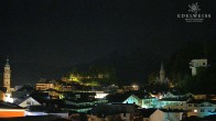 Archived image Webcam Berchtesgaden: Hotel Edelweiss 23:00