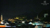 Archived image Webcam Berchtesgaden: Hotel Edelweiss 01:00