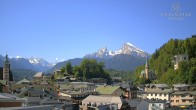 Archived image Webcam Berchtesgaden: Hotel Edelweiss 09:00