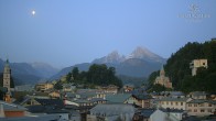 Archiv Foto Webcam Berchtesgaden: Zentrum und Hotel Edelweiss 03:00