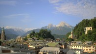 Archiv Foto Webcam Berchtesgaden: Zentrum und Hotel Edelweiss 07:00