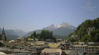 Archiv Foto Webcam Berchtesgaden: Zentrum und Hotel Edelweiss 11:00