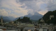 Archiv Foto Webcam Berchtesgaden: Zentrum und Hotel Edelweiss 15:00