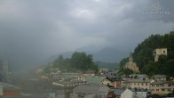 Archiv Foto Webcam Berchtesgaden: Zentrum und Hotel Edelweiss 17:00