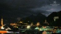Archiv Foto Webcam Berchtesgaden: Zentrum und Hotel Edelweiss 01:00