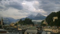 Archiv Foto Webcam Berchtesgaden: Zentrum und Hotel Edelweiss 06:00