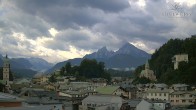 Archiv Foto Webcam Berchtesgaden: Zentrum und Hotel Edelweiss 07:00