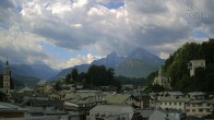 Archiv Foto Webcam Berchtesgaden: Zentrum und Hotel Edelweiss 09:00